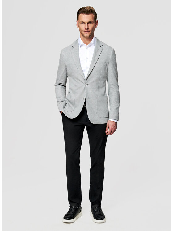 Pako Lorente Pako Lorente Marynarka P26SF-3X-017 Szary Slim Fit