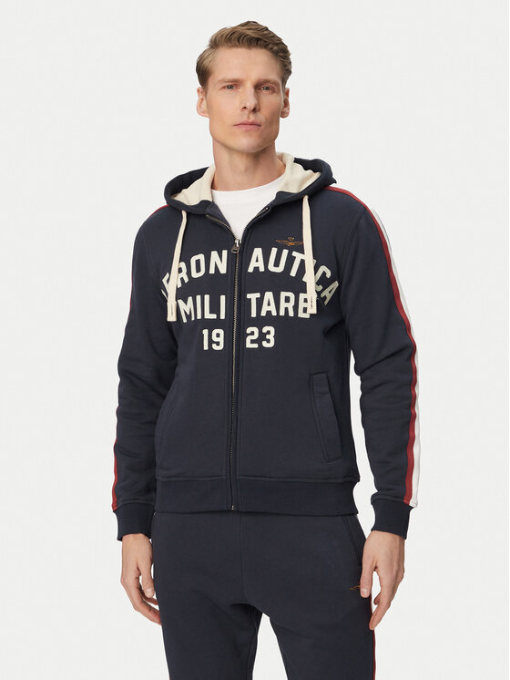 Aeronautica Militare Aeronautica Militare Tepláková souprava 261TF0107UF00677 Tmavomodrá Regular Fit