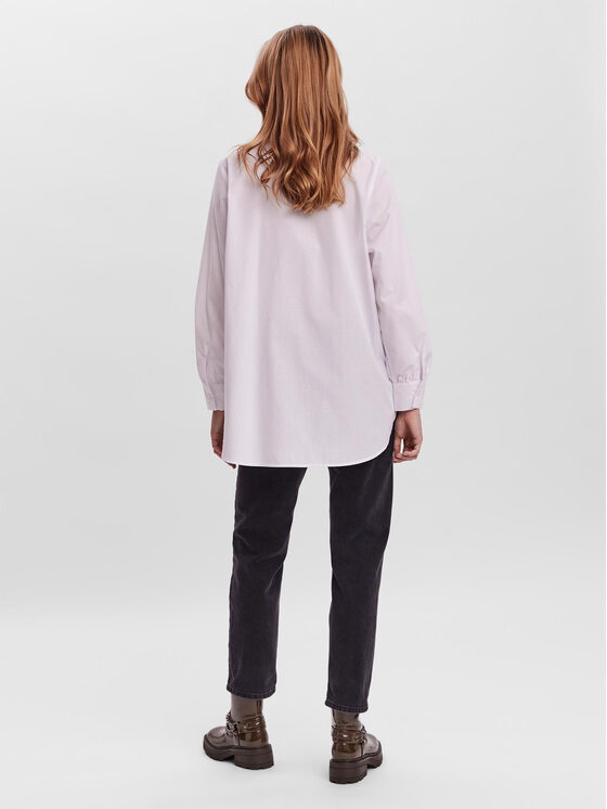 Vero Moda Vero Moda Πουκάμισο 10264952 Λευκό Regular Fit