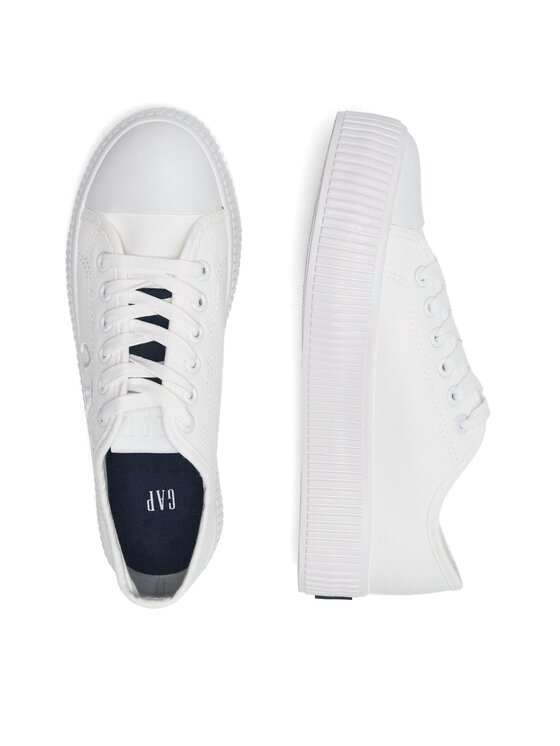 Gap Gap Sneakers aus Stoff GAI001F5TWWHITGP Weiß