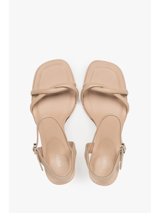 Estro Estro Σανδάλια ER00117201 Μπεζ