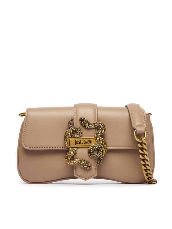 Just Cavalli Just Cavalli Дамска чанта Iconic Snakes 81RA4BA7 ZSA89 Бежов