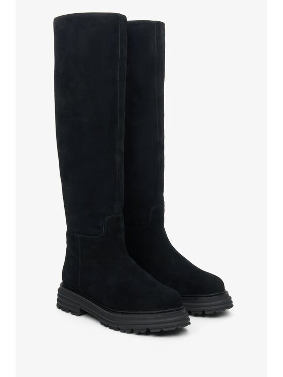 Estro Estro Μποτάκια ER00114218 Μαύρο