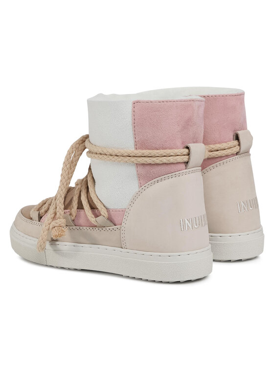 Scarpe Snker Patchwork 70102-075 Beige