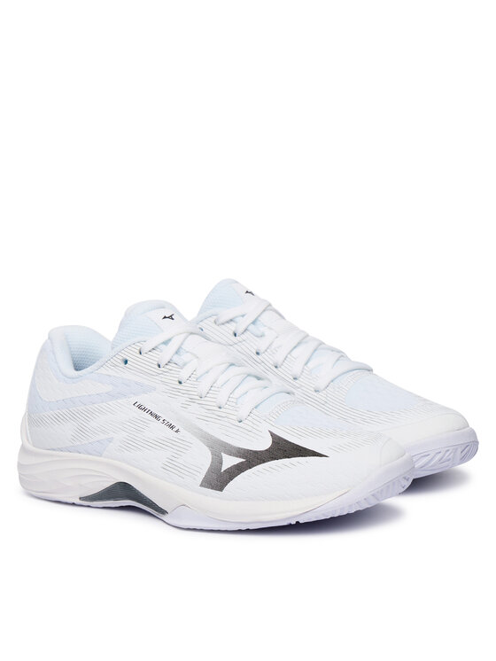 Mizuno Mizuno Scarpe indoor Lightning Star Jr. V1GD2603 Bianco