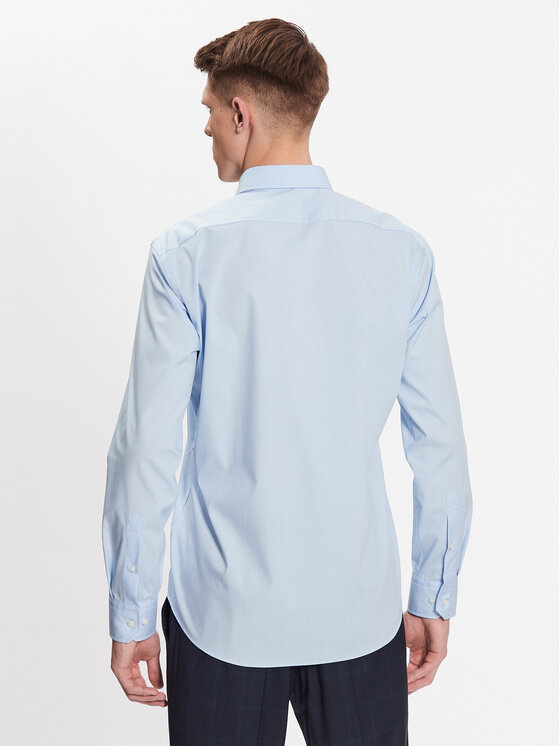 BOSS Boss Camicia 50473265 Celeste Regular Fit
