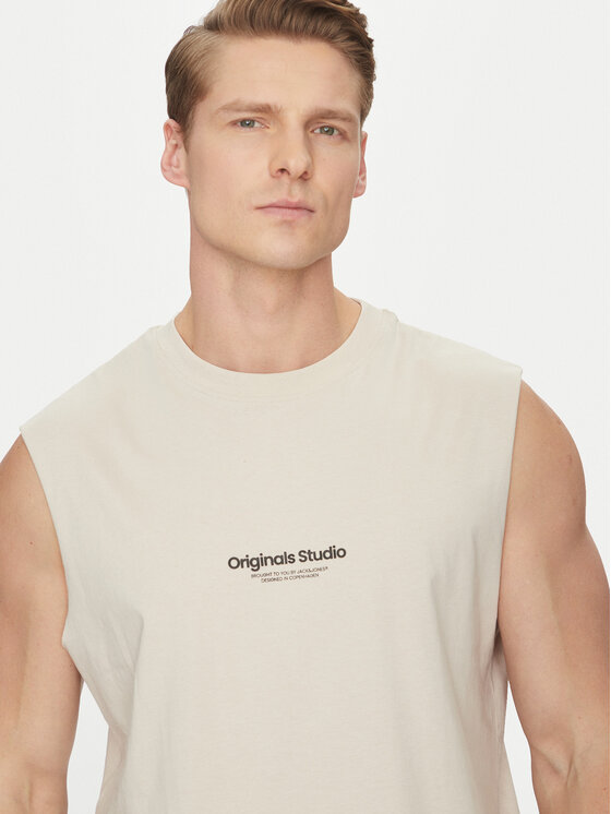 Jack&Jones Jack&Jones 2er-Set Tank-Tops Vesterbro 12260785 Bunt Oversize