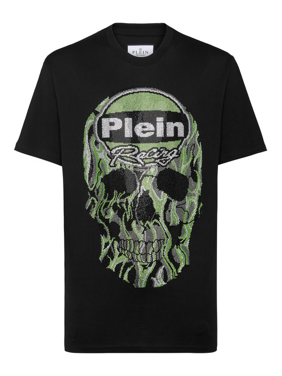 PHILIPP PLEIN PHILIPP PLEIN Tričko 21089 Čierna Regular Fit