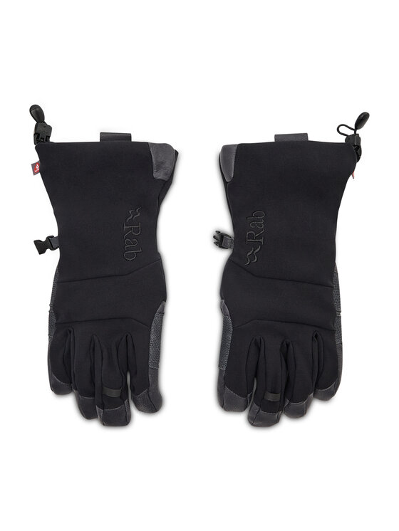 Rab Moške Rokavice Baltoro Glove QAH-66-BL-S Črna