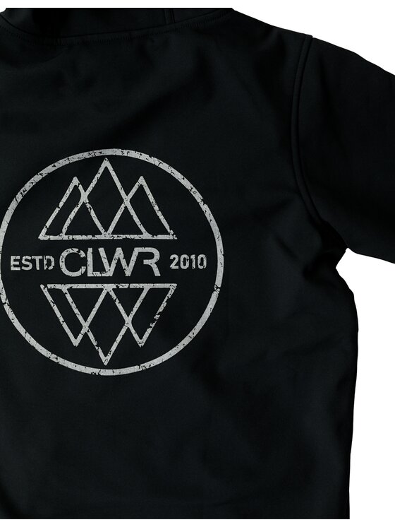 Colourwear Colourwear Bluza Bluza snowboardowa Colourwear EST 2010 Hood Czarny Relaxed Fit