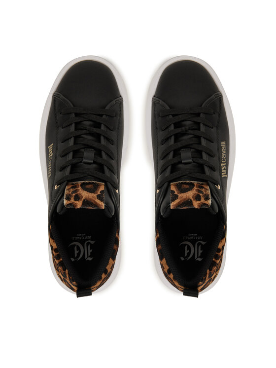 Just Cavalli Just Cavalli Sneakersy 79RA3SB7 ZPB58 Černá