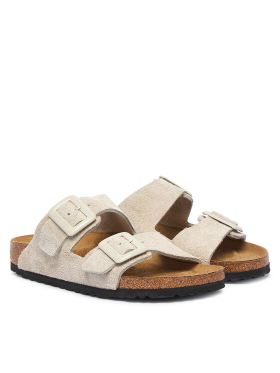 Birkenstock Birkenstock Чехли Arizona Cushion Buckle 1033088 Кремав