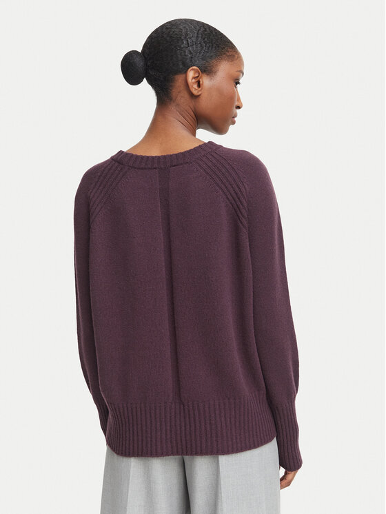 Marella Marella Džemper Bella 2623366295 Tamnocrvena Regular Fit