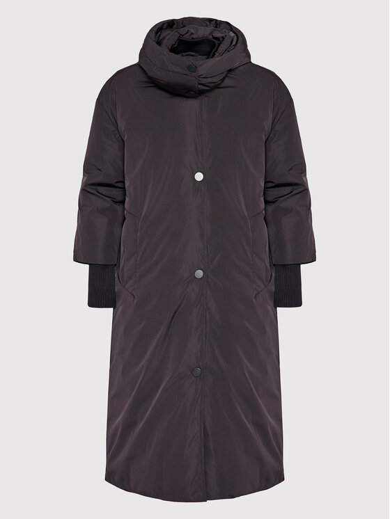 Trussardi Trussardi Зимно яке Memory 56S00591 Черен Regular Fit