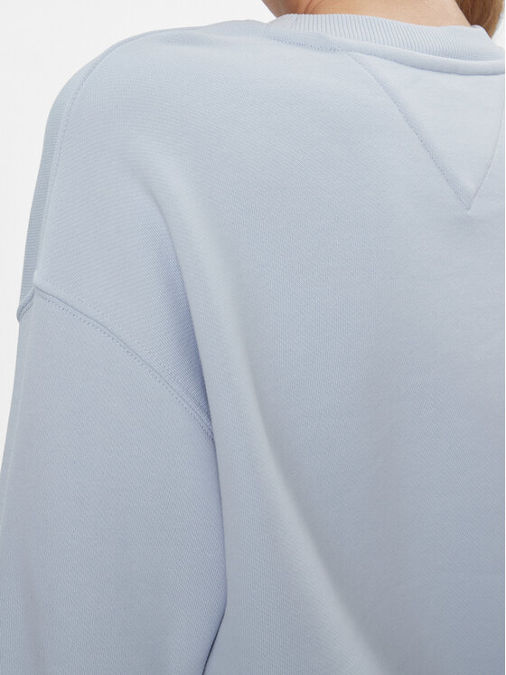 Tommy Jeans Tommy Jeans Felpa Badge DW0DW17325 Blu scuro Boxy Fit