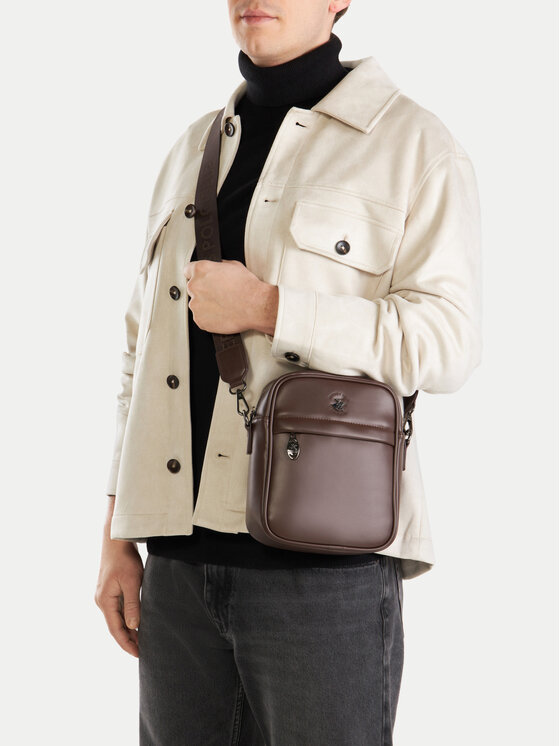 Beverly Hills Polo Club Beverly Hills Polo Club Torbica za okrog pasu BHPC-L-018-07 Rjava