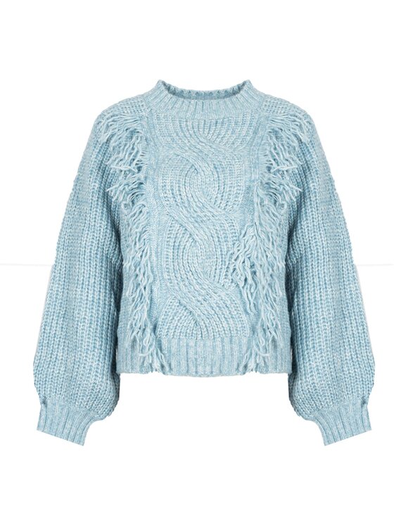 Silvian Heach Silvian Heach Maglione PGA22007MA Celeste Regular Fit