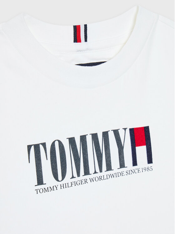 Tommy Hilfiger Tommy Hilfiger T-Shirt KB0KB07788 M Weiß Regular Fit