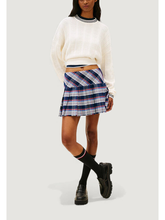 Tommy Jeans Tommy Jeans Maglione DW0DW22025 Bianco Casual Fit