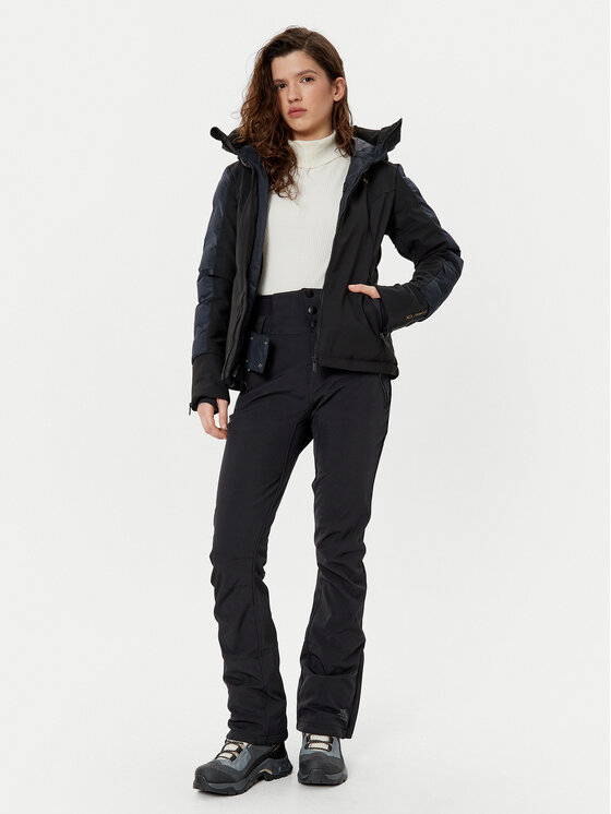 Protest Protest Kurtka narciarska Mercury 6610144 Czarny Slim Fit