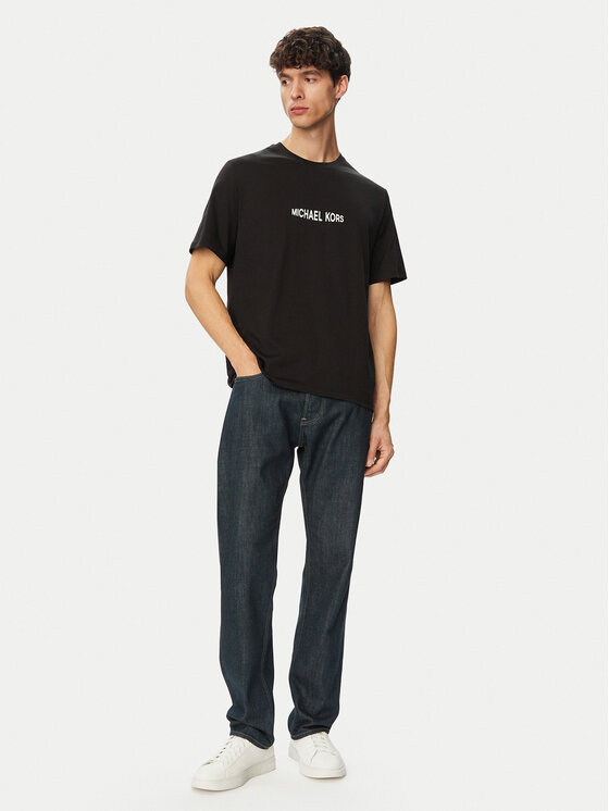 MICHAEL Michael Kors MICHAEL Michael Kors T-Shirt CF6535WFV4 Schwarz Regular Fit