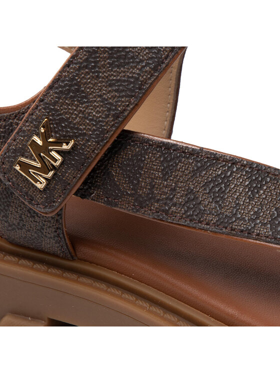 MICHAEL Michael Kors Sandály Ridley Sandal 40F1RIFA1B Hnědá | Modivo.cz