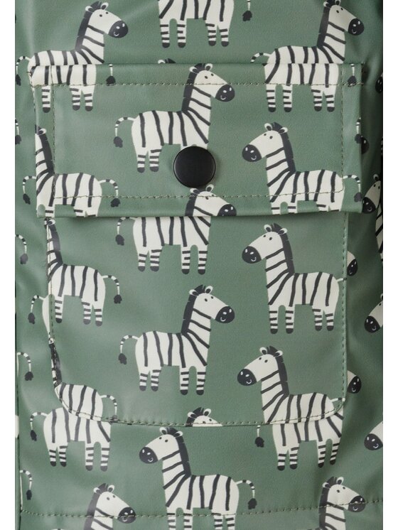 minoti minoti Kurtka przeciwdeszczowa C5503 Khaki Regular Fit