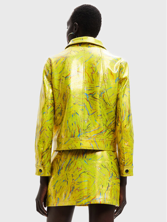 Manteau new arrivals jaune desigual