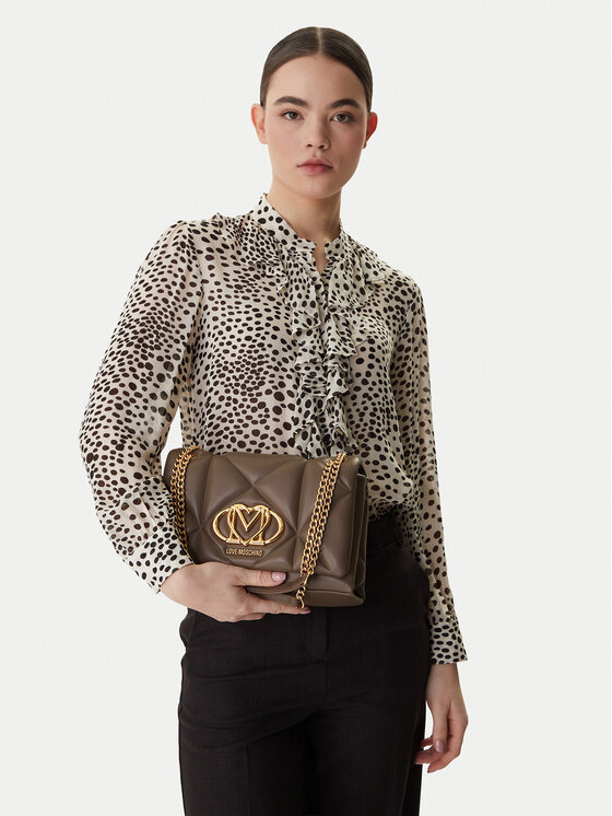 LOVE MOSCHINO Geantă JC4041PP1OLC0203 Maro