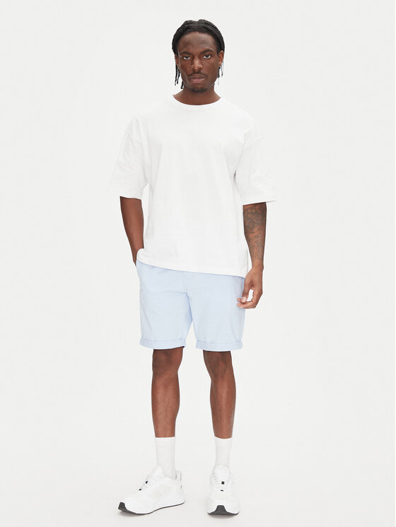 Tommy Jeans Tommy Jeans Szorty materiałowe Scanton DM0DM21950 Błękitny Slim Fit
