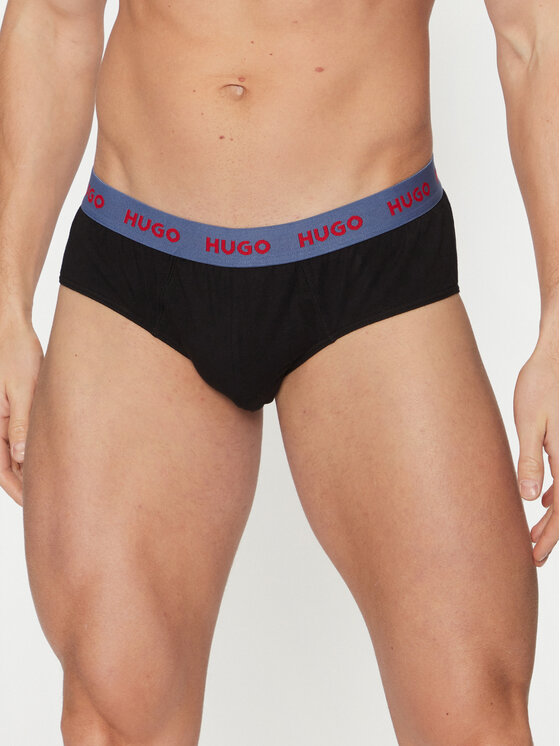 HUGO HUGO Set 3 sponjic 50532570 Črna
