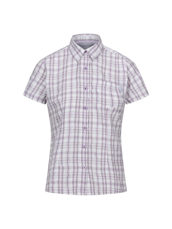 Regatta Regatta Koszula Mindano VIII Fioletowy Short Fit
