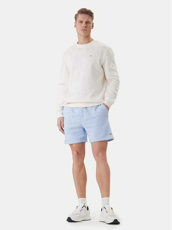 Tommy Jeans Tommy Jeans Szorty materiałowe DM0DM21931 Niebieski Regular Fit
