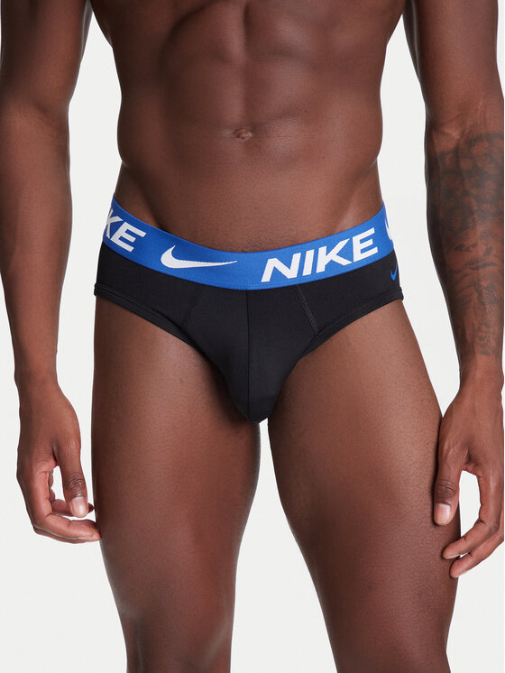 Nike Nike Set od 3 para muških slip gaća Essential Micro 0000KE1155 Crna