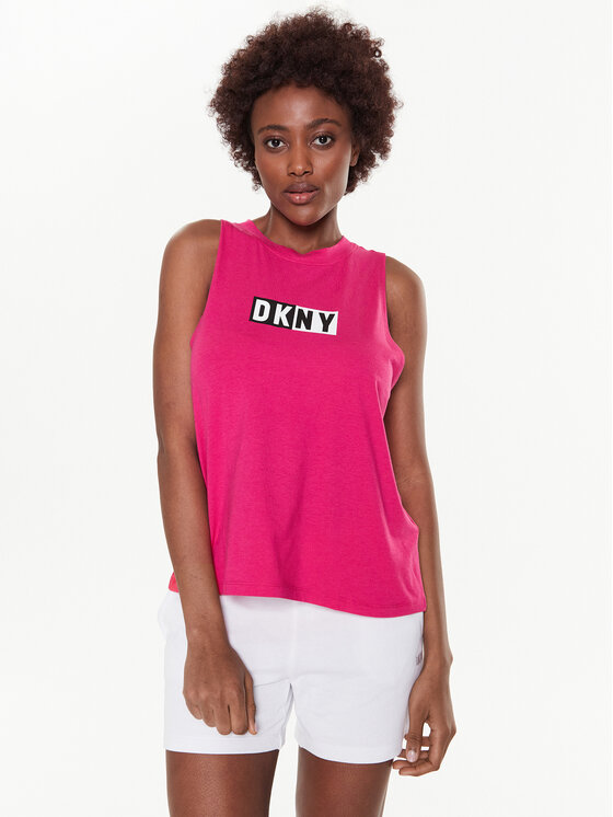 DKNY Sport Top DP2T5892 Tamnocrvena Classic Fit Modivo.hr