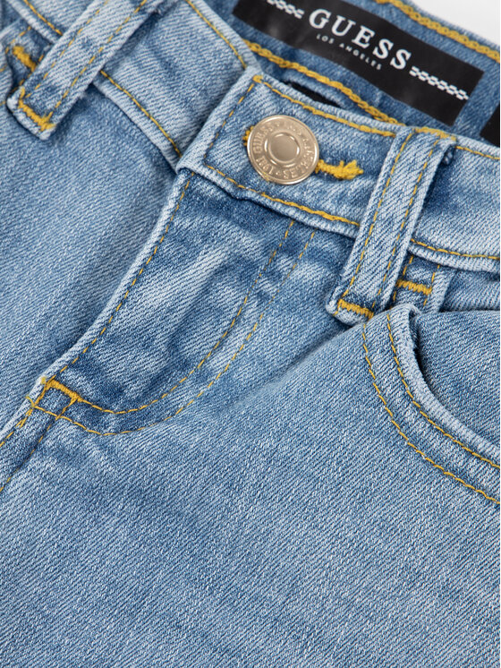 Guess Guess Blugi K01A03 D3XJ0 Albastru Skinny Fit