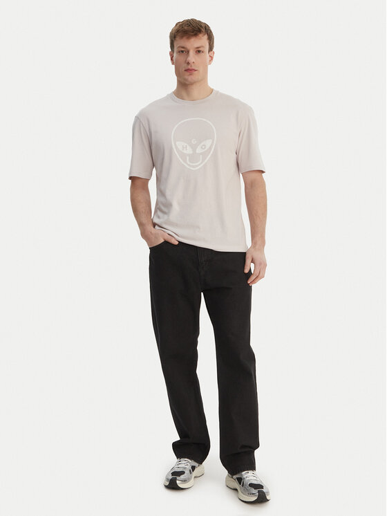HUGO HUGO T-Shirt Nalien 50560060 Fialová Regular Fit