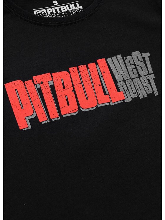 PITBULL PITBULL T-Shirt REBEL BORN Czarny Regular Fit