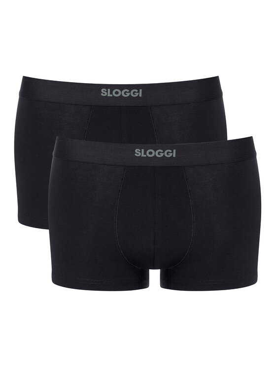 Sloggi Sloggi 2er-Set Boxershorts 10222379 Schwarz
