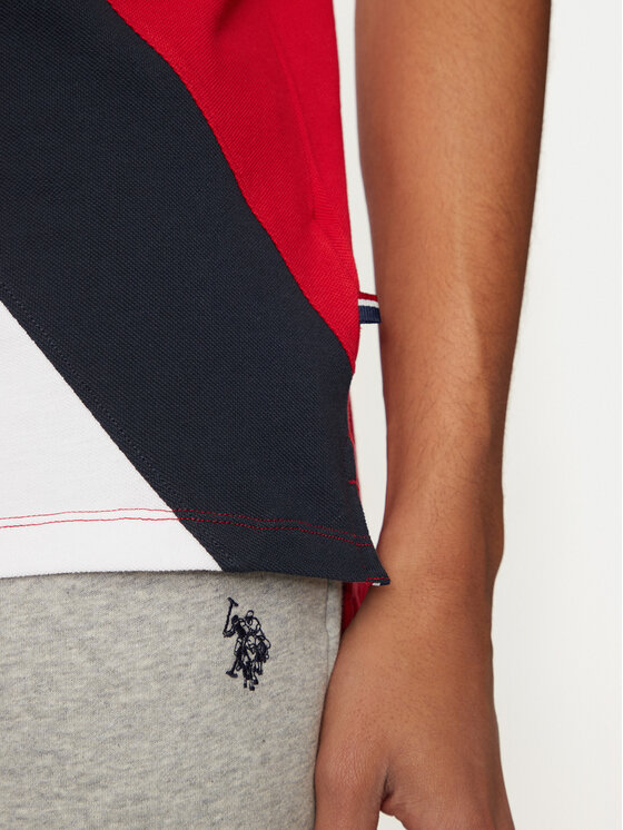 U.S. Polo Assn. U.S. Polo Assn. Polo MUP3628 Kolorowy Regular Fit