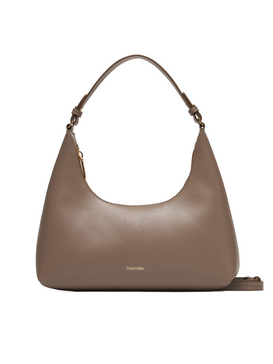 Calvin Klein Calvin Klein Torbica Foil Logo Conv Shoulder Bag LV04F3272G Bež