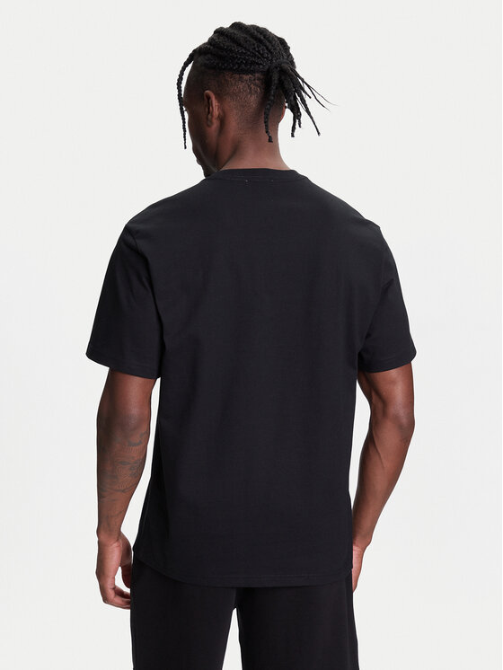 United Colors Of Benetton United Colors Of Benetton Majica 3MI6U109O Črna Oversize