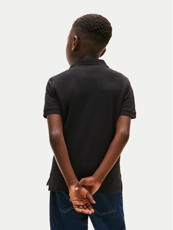 Tommy Hilfiger Tommy Hilfiger Polo Flag KB0KB09103 Μαύρο Regular Fit