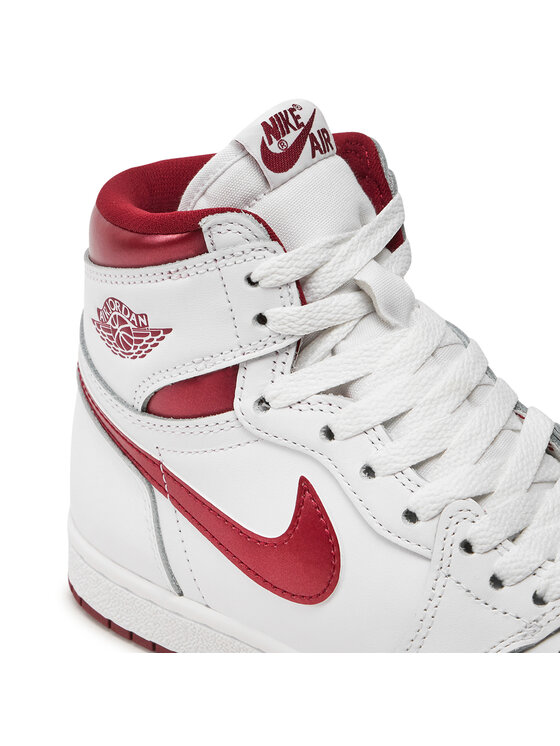Nike Nike Sneakersy Air Jordan 1 Hi 85 BQ4422 161 Biela