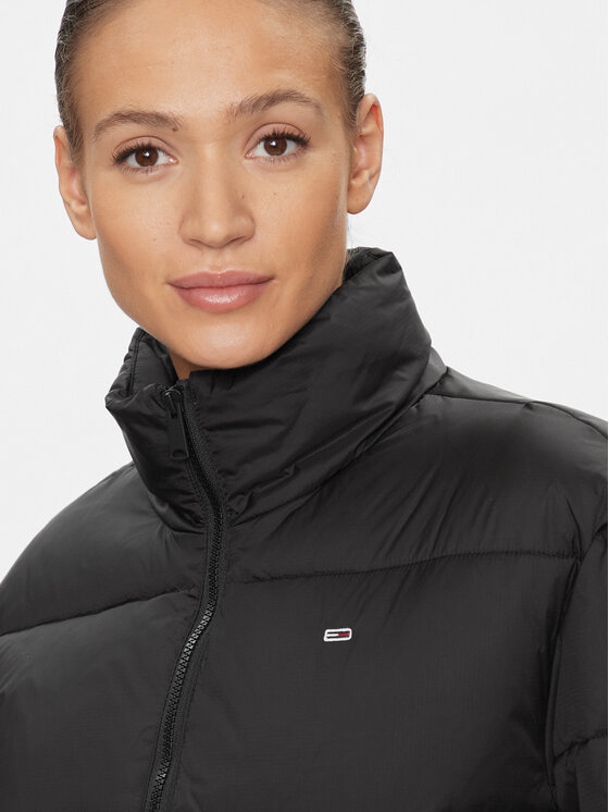 Tommy Jeans Tommy Jeans Geacă de iarnă DW0DW15963 Negru Regular Fit