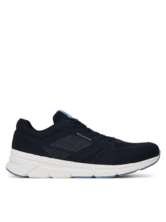 Tommy Hilfiger Tommy Hilfiger Sneakersy Modern Comfort Run Knit FM0FM05524 Granatowy