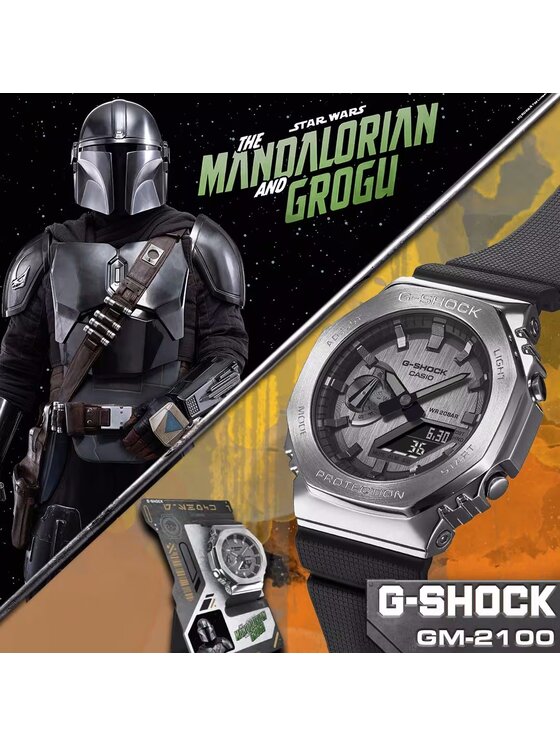 Casio Casio Zegarek GM-2100-1AER-MAN Czarny