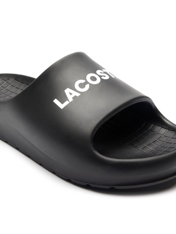 Lacoste Lacoste Şlapi Branded Serve Slide 2.0 747CMA0015 Negru