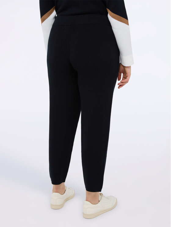 Fiorella Rubino Fiorella Rubino Pantaloni di tessuto P614L002217N033 Nero Regular Fit