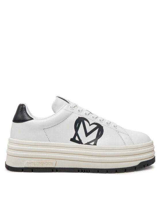 LOVE MOSCHINO LOVE MOSCHINO Tenisice JA15096G1LIA110A Bijela